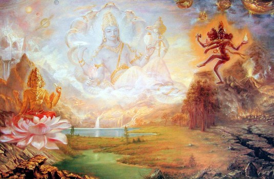 Brahma Shiva Visnu